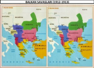 1. ve2. balkan savaşları