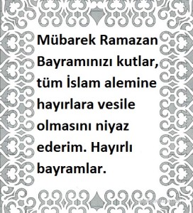 bayram mesajı paylaş