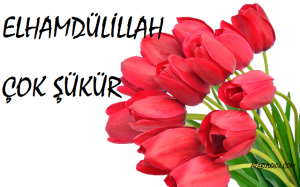 elhamdülillah resimli mesaj