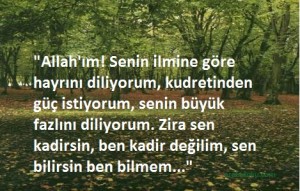 istihare duası resimli