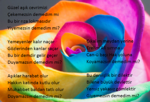 resiml ilahi sözleri renkli