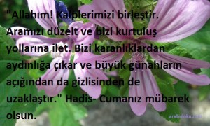 cuma günü mesajı resimli facebook