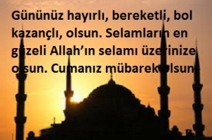 resimli cuma mesajı