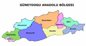 GÜNEYDOĞUDAKİ ŞEHİRLER