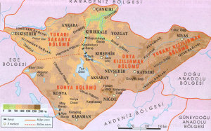 iç anadolunun bölümleri
