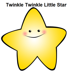 twinkle twinkle little star