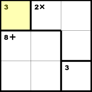 kenken puzzle
