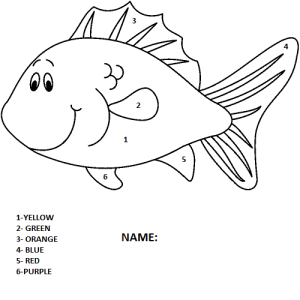 fish coloring,