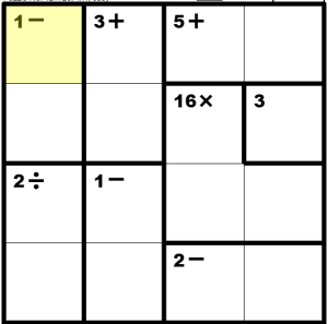 4x4 kenken