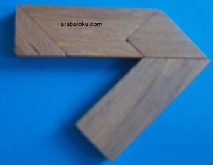 15 numaralı tangram çözümü