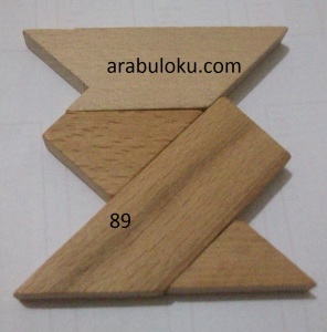89 numaralı tangram çözümü