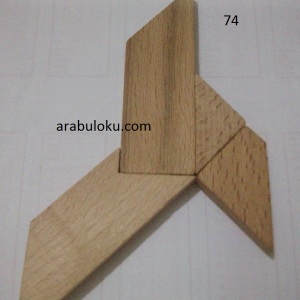 74 numaralı t tangram