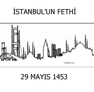 istanbulun fethi boyama sayfası