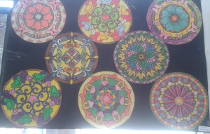 mandala çalışmalarından örnekler