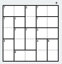 5x5 kendoku