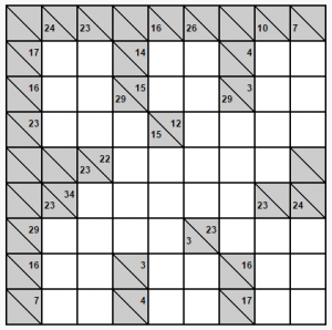 kolay 8x8 kakuro