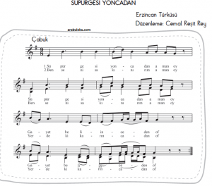 süpürgesi yoncadan türküsü