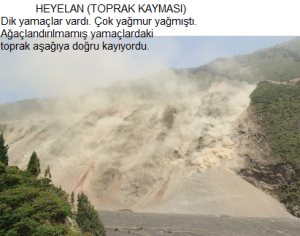 Heyelan resmi