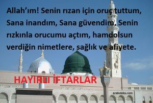 iftar sözleri resimli