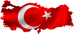 harita türk bayrağı