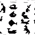 yedili tangram şekilleri