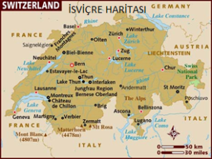 İsviçre haritası