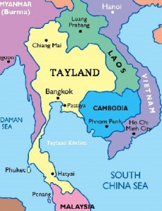 Haberde Geçen Yer İsimlerini Haritada Gösteriniz Tayland Bangkok
